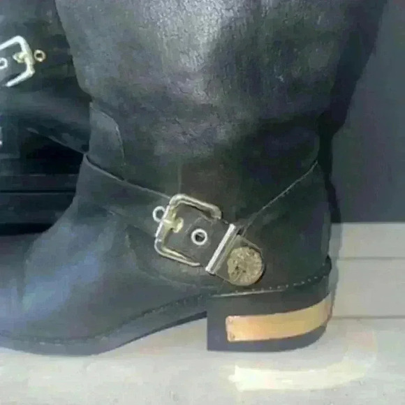 Vince Camuto Winchell Black Moto Boot‎ - Picture 3 of 7